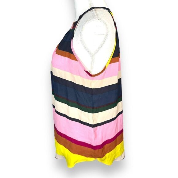 Violet and Claire Block striped Flowy Tank - Picture 2 of 5